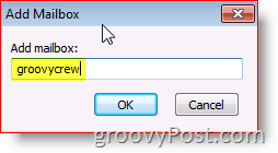 Screenshot 2010 Outlook přidat poštovní schránku