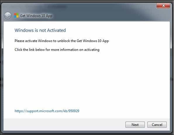 Aktivace systému Windows 7