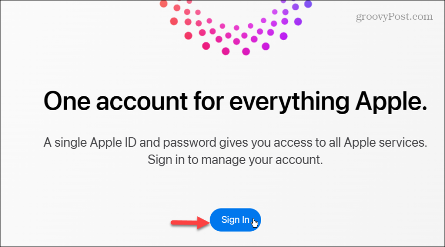 Přihlaste se ke svému účtu Apple pomocí přístupových klíčů 