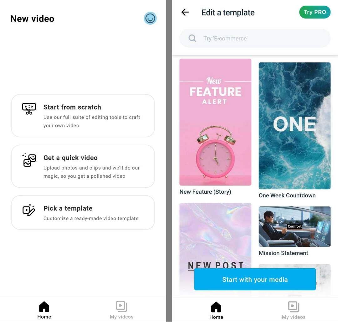 aplikace-upravy videa-kratka-forma-obsah-mobilni-aplikace-vimeo-create-ai-workflow-new-video-edit-template-start-with-vašich-médií-20