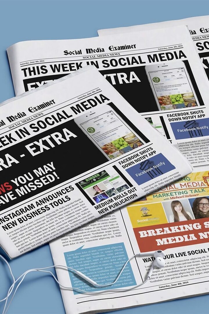 Instagram uvádí na trh obchodní profily: Tento týden v sociálních médiích: zkoušející sociálních médií