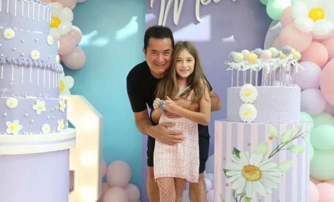 Cena narozeninových šatů dcery Acun Ilıcalı Melisy byla odhalena!