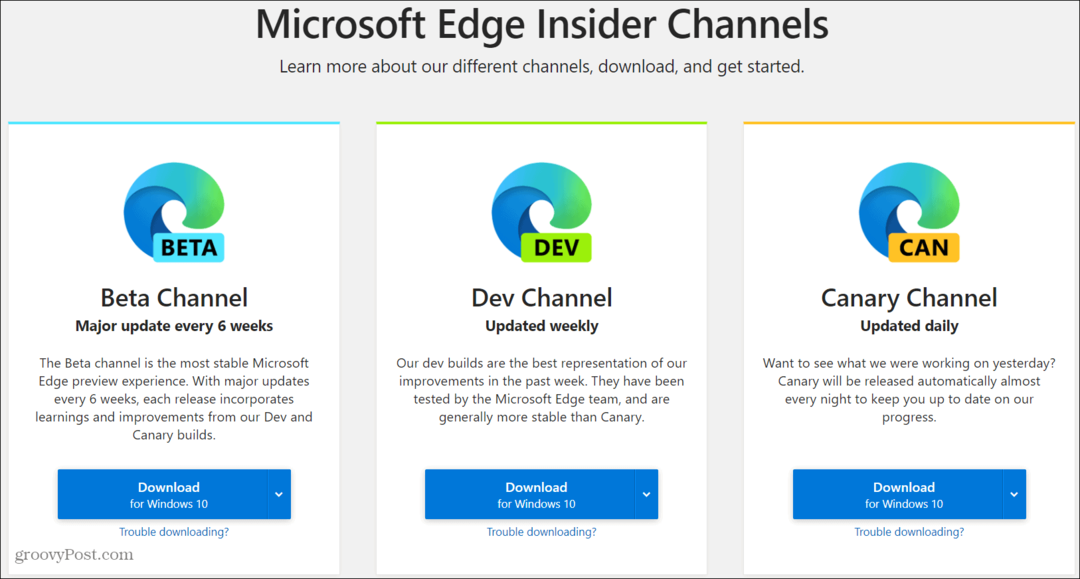 Jak povolit podporu při spuštění v Microsoft Edge