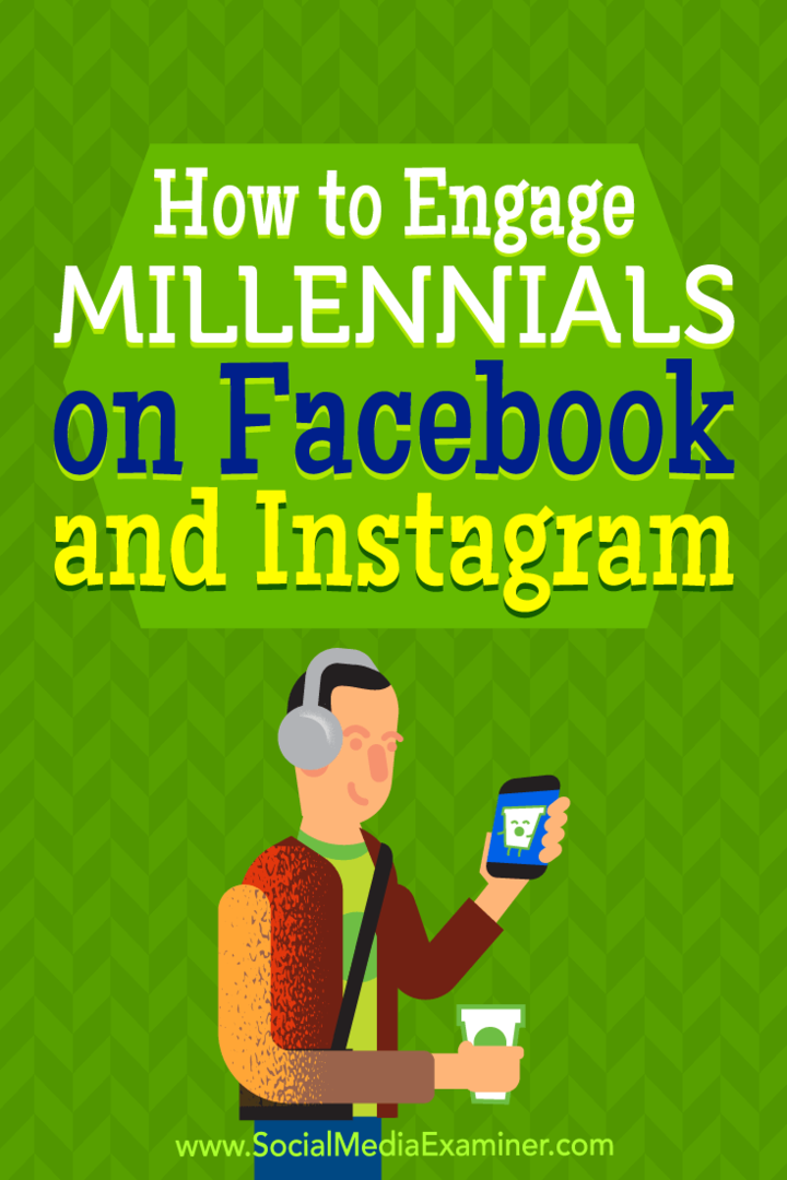 Jak zapojit tisíciletí na Facebooku a Instagramu Mari Smith na zkoušejícím sociálních médií.