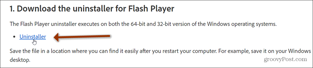 Jak odinstalovat Adobe Flash ze systému Windows 10