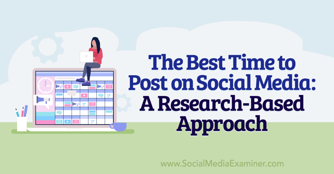 Nejlepší čas pro zveřejňování příspěvků na sociálních sítích: Přístup založený na výzkumu: Průzkumník sociálních médií