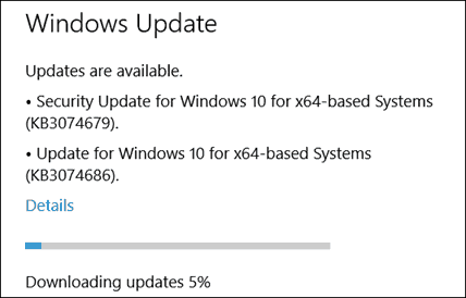 Windows 10 získá další novou aktualizaci (KB3074679) Aktualizováno