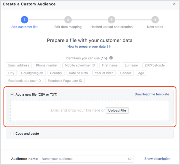 Facebook nahraje údaje o zákaznících
