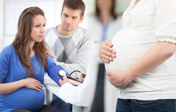 Příznaky otravy těhotenstvím