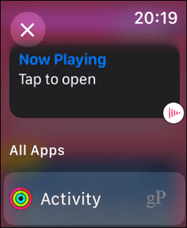widgety s funkcemi Apple Watch