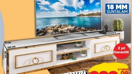 Jak koupit dřevotřískovou televizní jednotku prodávanou v Şoku? Funkce šokové TV