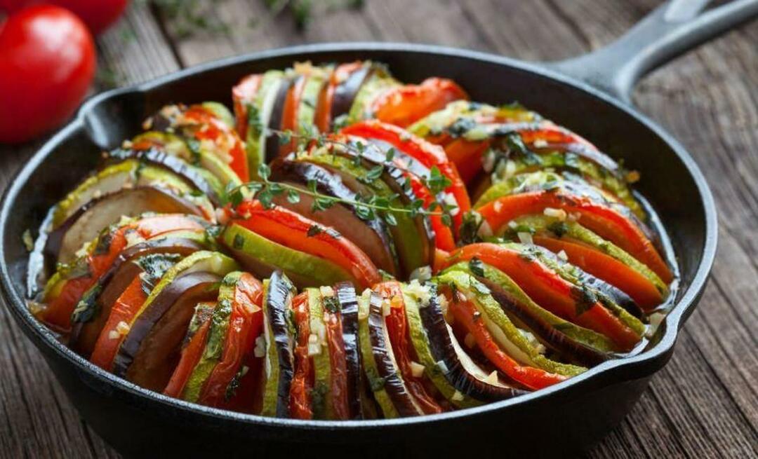 Jak udělat nejjednodušší recept na Ratatouille? Tipy na pokrm Ratatouille