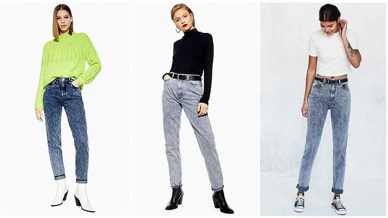 Jak nosit džíny s vysokým pasem? Jak jsou kombinovány džíny?