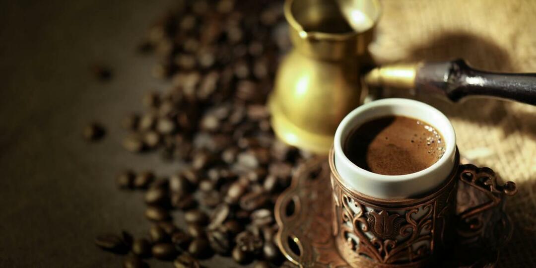 5. prosinec Světový den turecké kávy