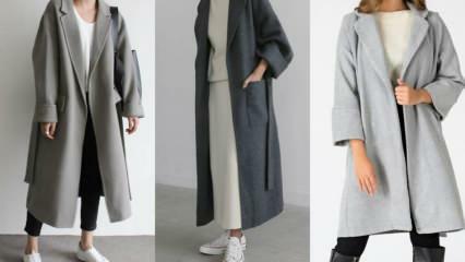 Cenově dostupné modely s dlouhým kabátem s hidžábem 2020