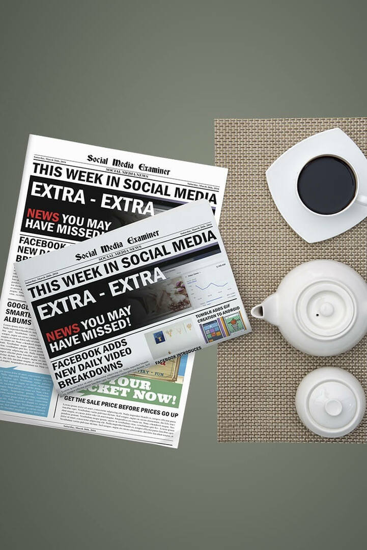Facebook vylepšuje metriky videa: Tento týden v sociálních médiích: zkoušející sociálních médií
