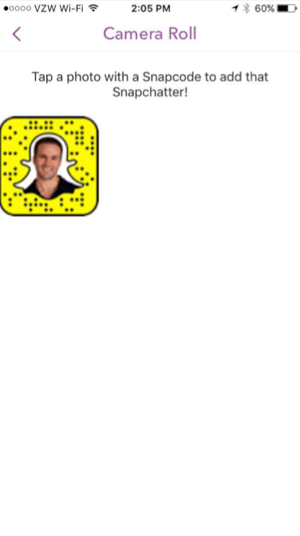 snapchat přidat pomocí snapcode