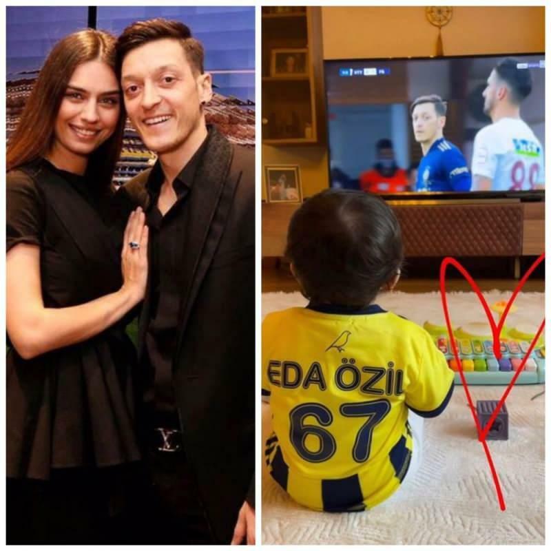 Mesut Özil sdílel sváteční pózu se svou dcerou, kterou nazývá „moje malá princezna“!