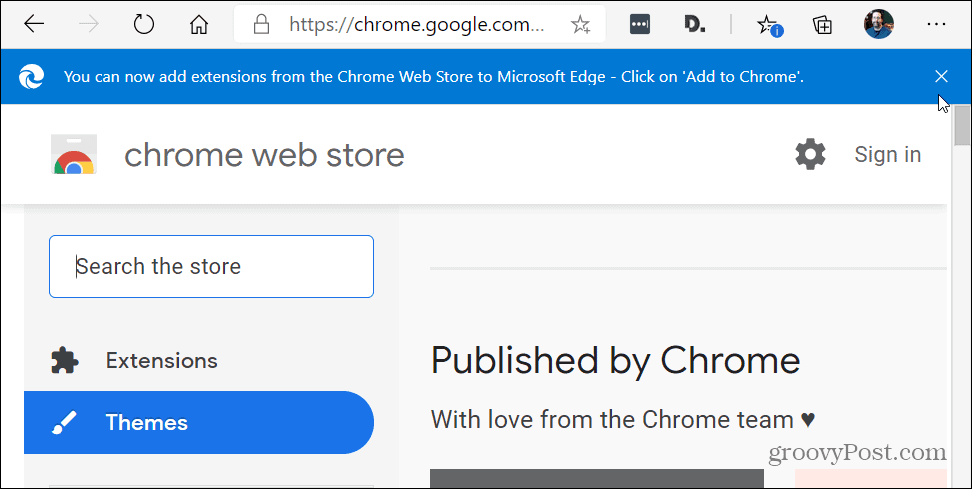 Motivy internetového obchodu Chrome