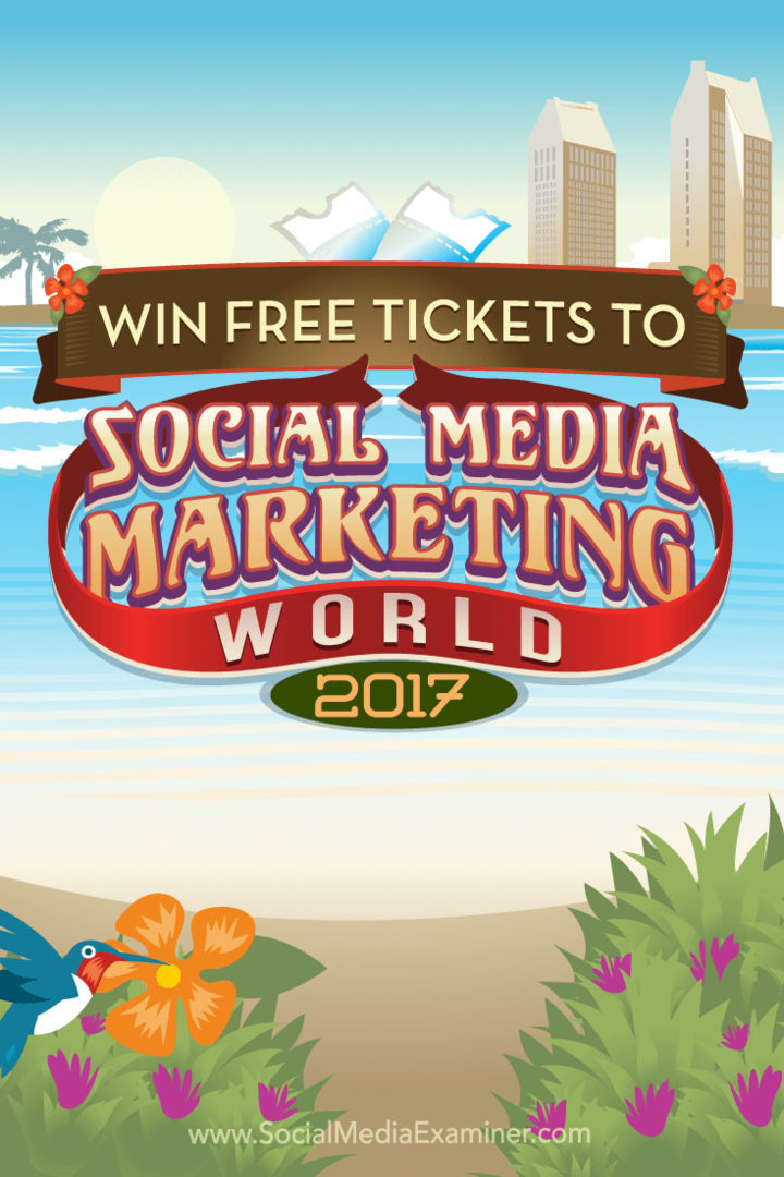 Vyhrajte vstupenky zdarma na svět sociálních médií Marketing 2017: zkoušející sociálních médií