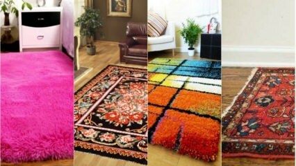Shaggy koberec nebo tkaný koberec užitečnější?