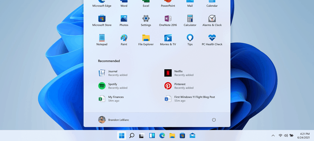 Jak zobrazit nebo skrýt nejpoužívanější aplikace v nabídce Start systému Windows 11
