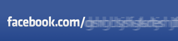facebook vlastní uživatelské jméno URL profilu