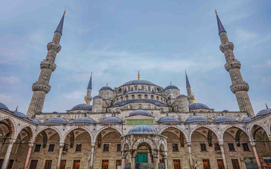 Historie Modré mešity