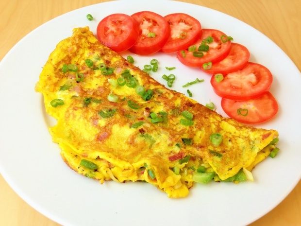 Různé recepty omelety