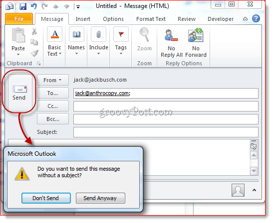 Zapomenutý detektor příloh pro Microsoft Outlook