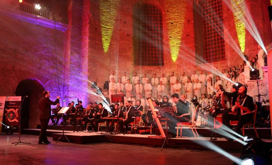 První koncert po katastrofě století je od Antakya Civilizations Choir!