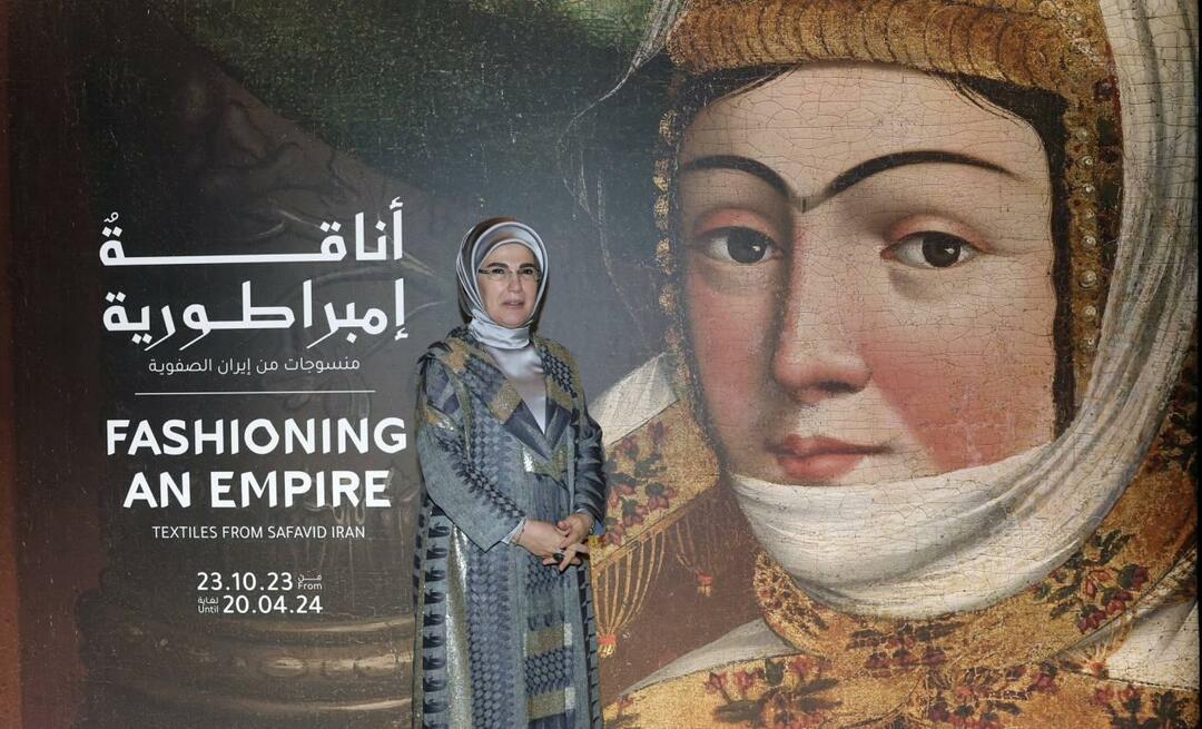 Návštěva první dámy Erdoğanové v katarském muzeu islámského umění! 