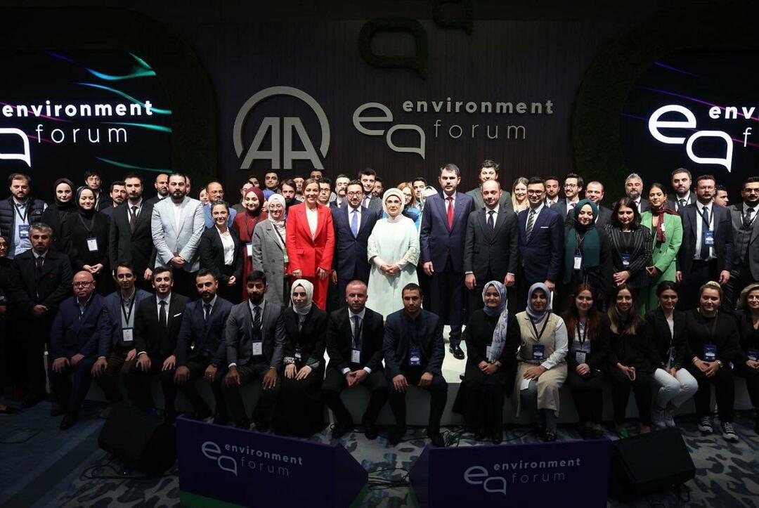 Emine Erdoğan se zúčastnila Mezinárodního fóra pro životní prostředí