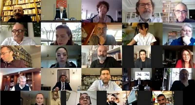 Požadavky umělců, kteří dělali videokonference s Kılıçaroolu, je přiměli vzdát se!