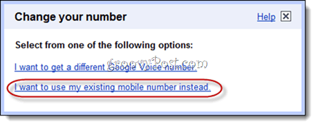 Telefonní číslo Google Voice Port