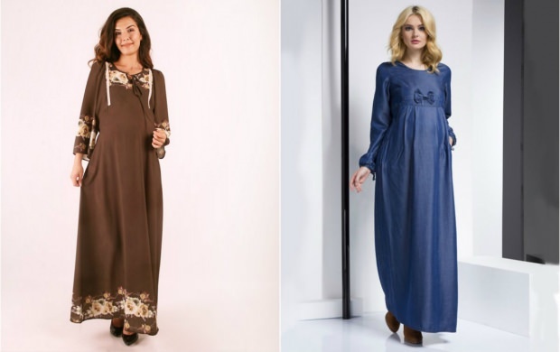 e-těhotné hidžábské oblečení