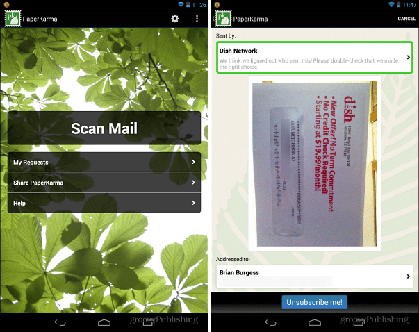 Jak zastavit nevyžádanou poštu pomocí aplikace PaperKarma Mobile