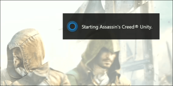 Cortana Zahájení hry Xbox