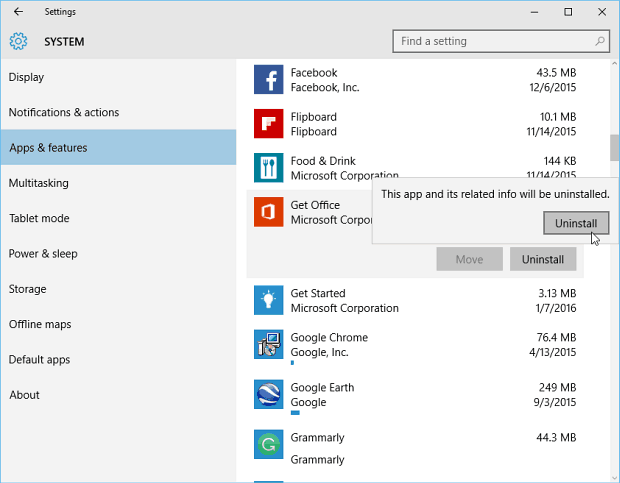 Odinstalujte Candy Crush a další předinstalované aplikace systému Windows 10