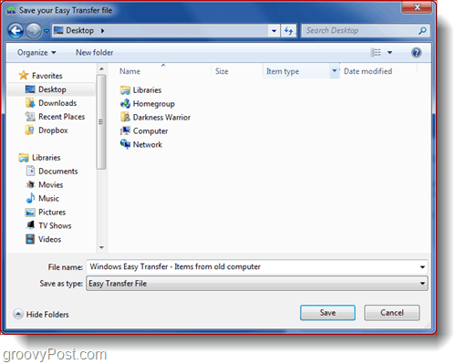 Windows 7 Easy Transfer Tool - Stručný průvodce