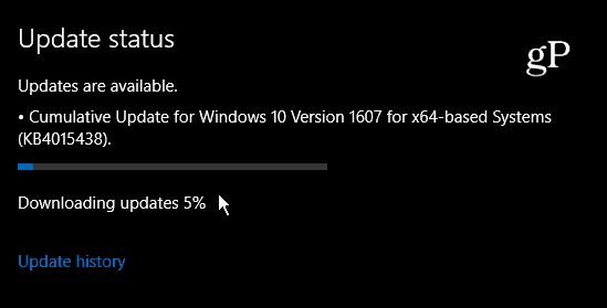 Společnost Microsoft vydává aktualizaci KB4015438 pro počítače se systémem Windows 10
