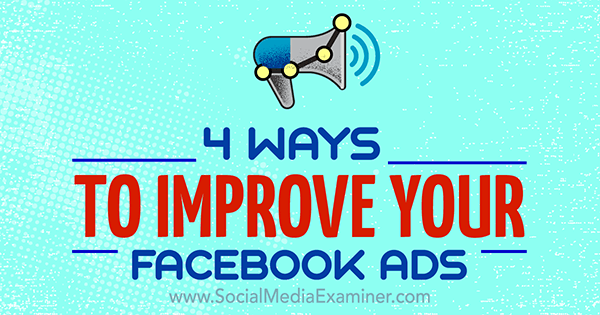 optimalizovat úspěšné facebookové reklamní kampaně