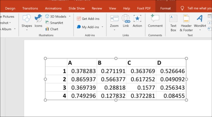 Excel data jako objekt v PowerPoint