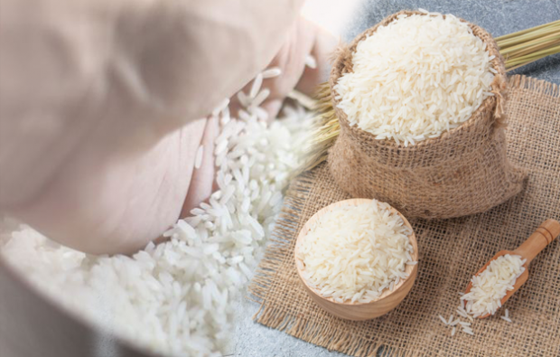 Hubnutí polykáním rýže