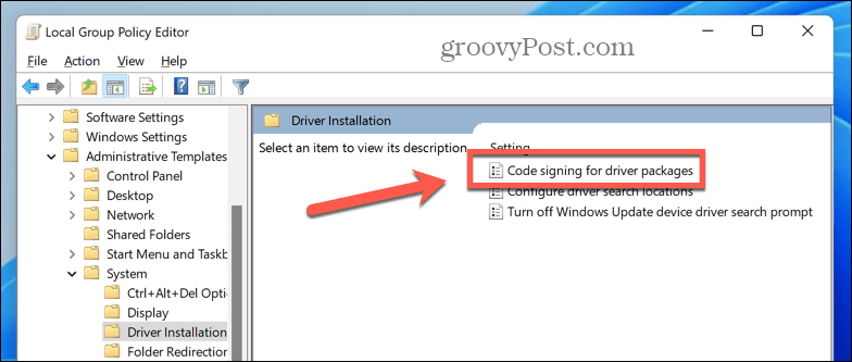 Windows 11 podepisování kódu pro balíčky ovladačů