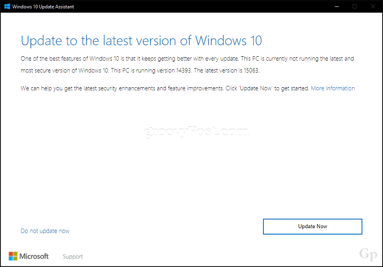 Jak můžete aktualizovat tvůrce systému Windows 10 právě teď