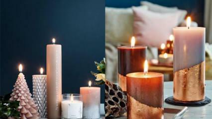 Jak vyzdobit dům svíčkami? nápady na dekorace svíček