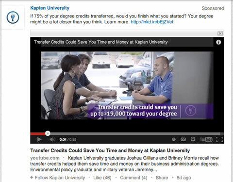 Aktualizace videa Kaplan University