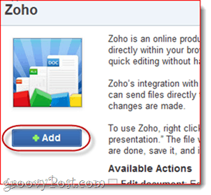 Zoho Office a Box.net