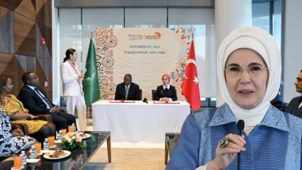 Mezi Africkou asociací kulturních domů a Africkou unií bylo podepsáno memorandum o porozumění! Emine Erdoğan...